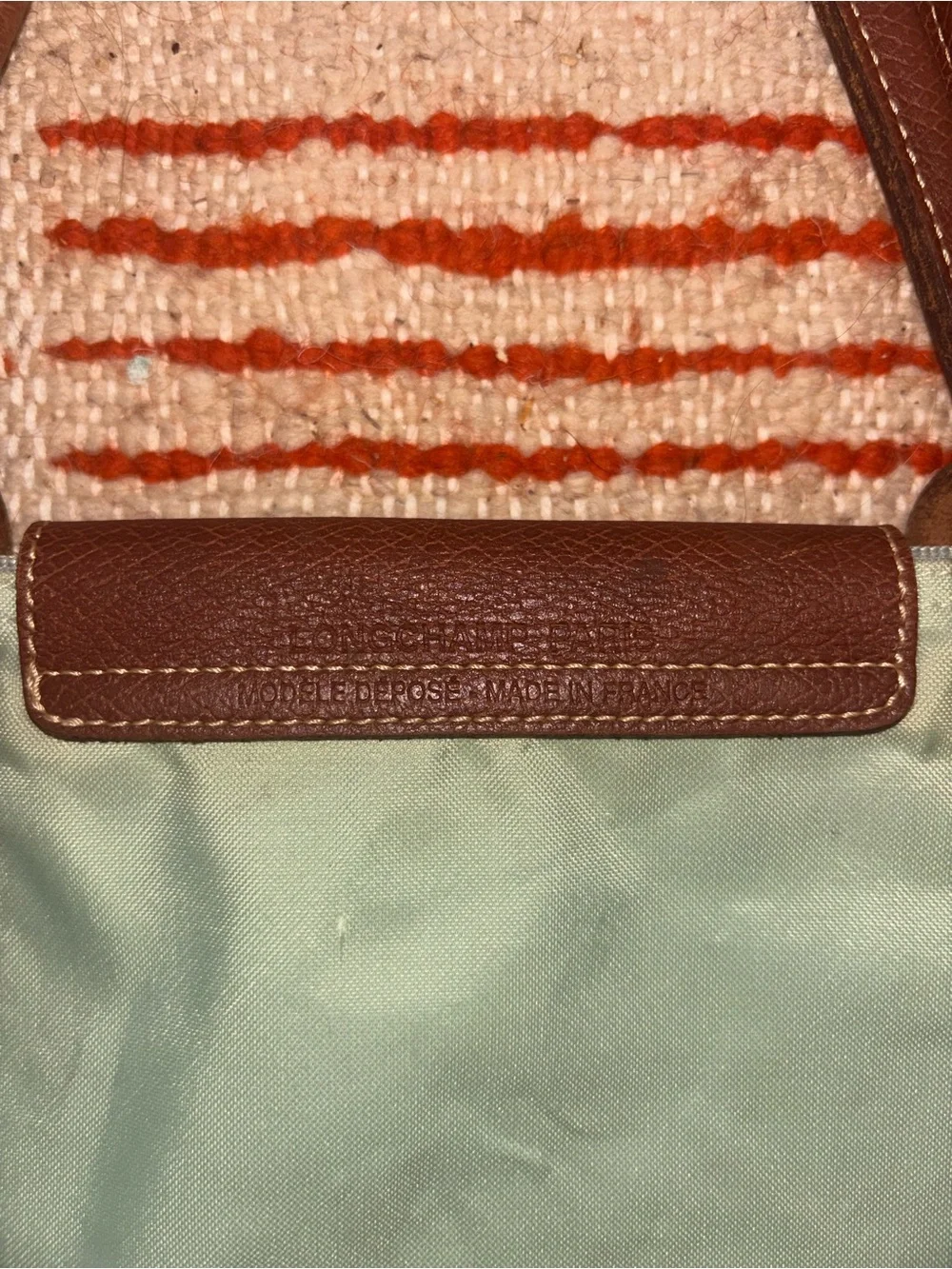 Longchamp Le Pliage Small Shoulder Carry Mint Tote